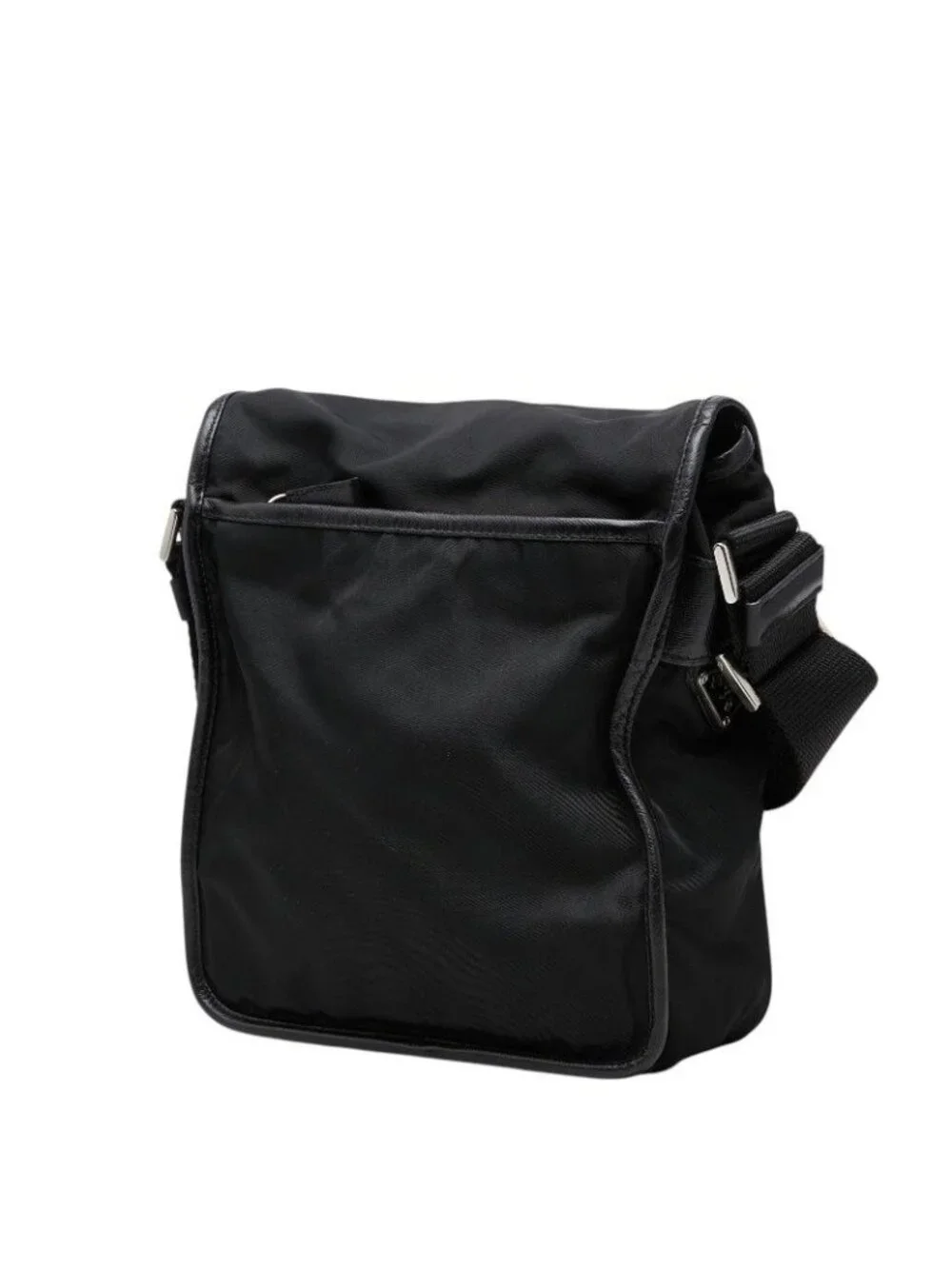 Prada Crossbody Shoulder Bag Black Nylon